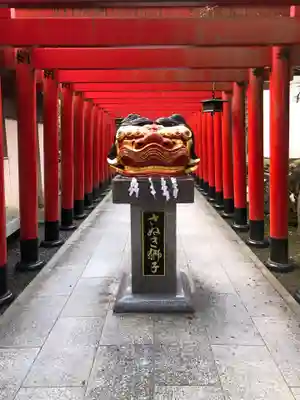 田村神社の狛犬