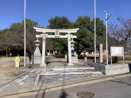 和爾良神社の鳥居