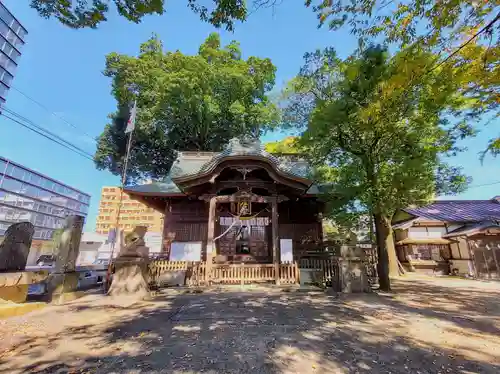 阿邪訶根神社の本殿