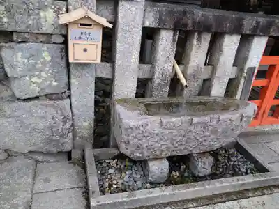 賀茂御祖神社(下鴨神社)の手水舎