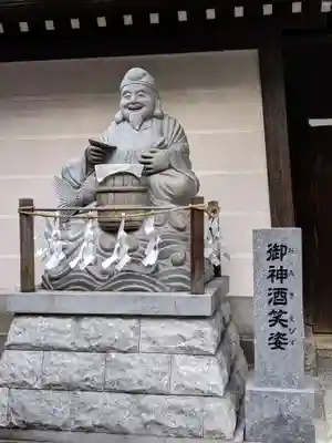 大阪天満宮の像