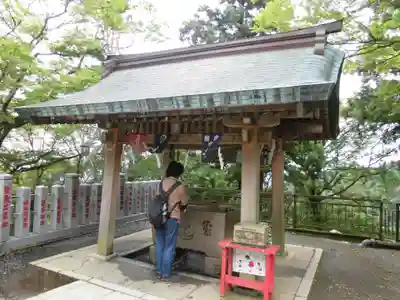 大山阿夫利神社の手水舎