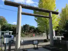 前橋東照宮の鳥居