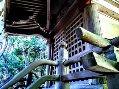 諏訪社の本殿・本堂