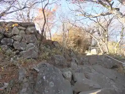 筑波山神社 男体山御本殿の周辺