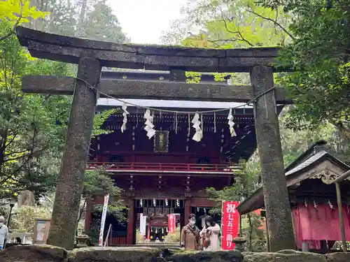 花園神社の鳥居