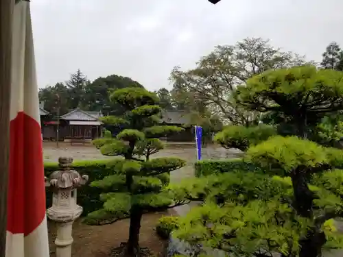 伏木香取神社の庭園