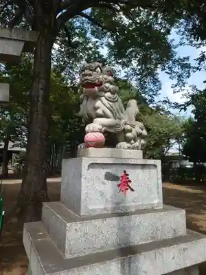 野々宮神社の狛犬