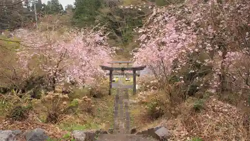 磐裂神社の景色