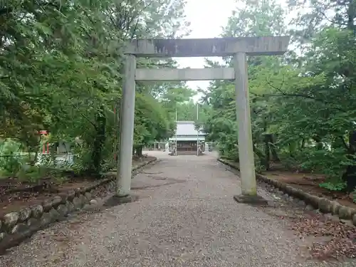 八幡社の鳥居