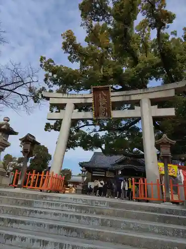 百舌鳥八幡宮の鳥居