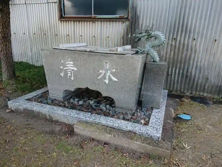 秋葉神社の手水舎