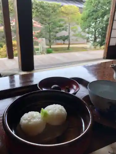 前山寺の食事