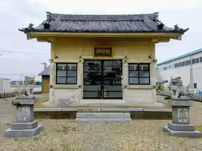 神明社(服岡)の本殿・本堂