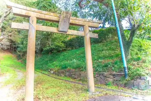 熊野神社の鳥居