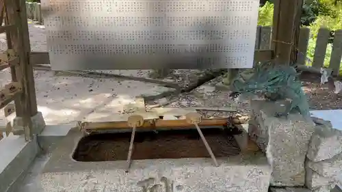 古熊神社の手水舎