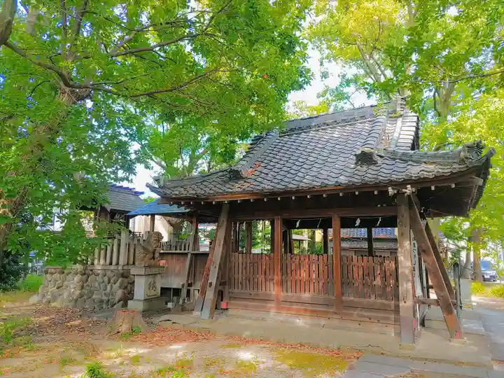 八劔社の本殿・本堂