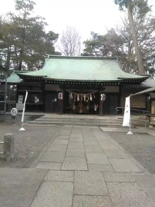 下高井戸八幡神社の本殿・本堂