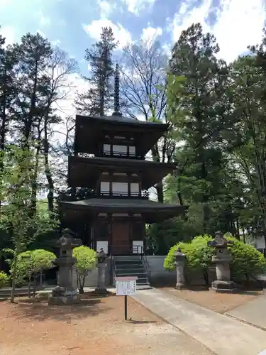 恵林寺の塔