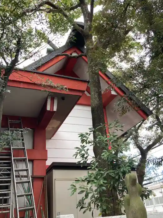 笠䅣稲荷神社の本殿