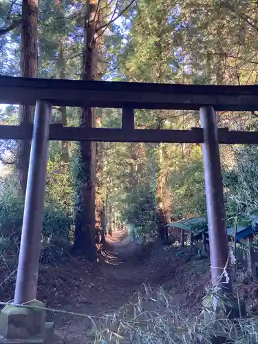 大白神社の鳥居