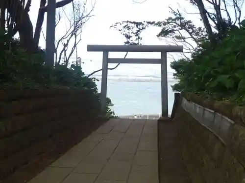 酒列磯前神社の鳥居