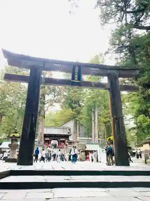 日光東照宮の鳥居