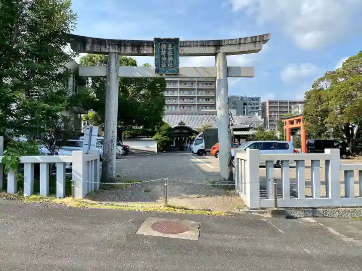 五社神社 諏訪神社の鳥居