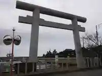 息栖神社の鳥居