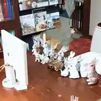 彌彦神社 (伊夜日子神社)の像