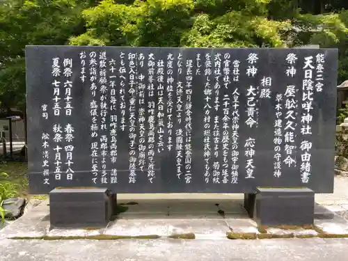 天日陰比咩神社の歴史