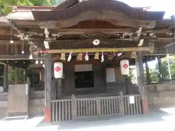 大原八幡神社の本殿・本堂