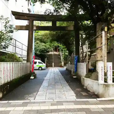御田八幡神社の鳥居