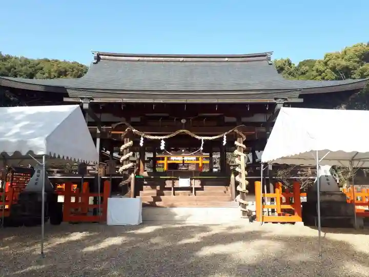 龍田大社の本殿・本堂