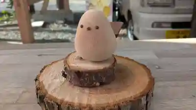 札幌諏訪神社の像