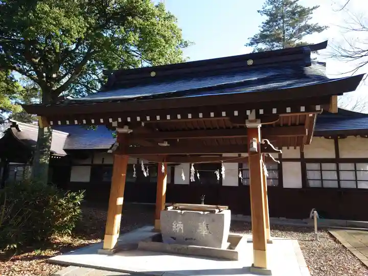 象山神社の手水舎