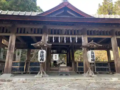 身延山 祖廟拝殿の本殿・本堂