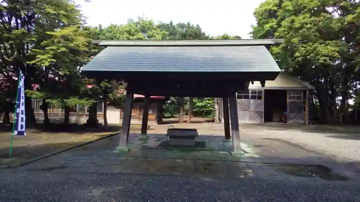 砂川神社の手水舎