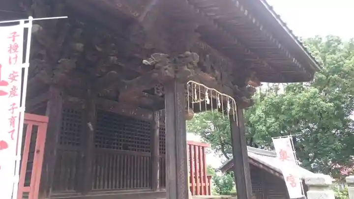 板倉雷電神社の本殿・本堂