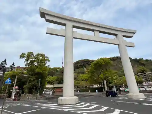 照國神社の鳥居