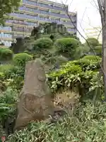 成子天神社の庭園
