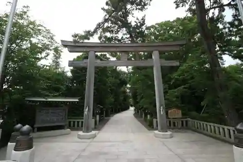 寒川神社の鳥居