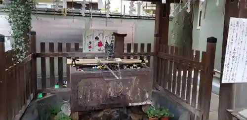 戸越八幡神社の手水舎