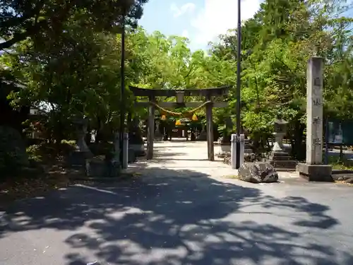 亀山神社の鳥居