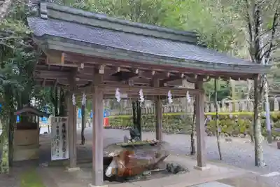 丹生川上神社(中社)の手水舎