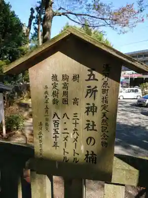 五所神社のその他建物