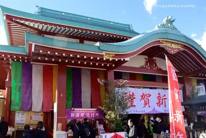 成田山横浜別院延命院の本殿・本堂