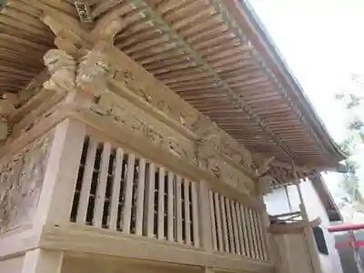 海南刀切神社の本殿