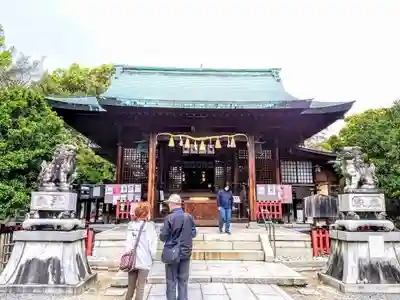 城山八幡宮の本殿・本堂