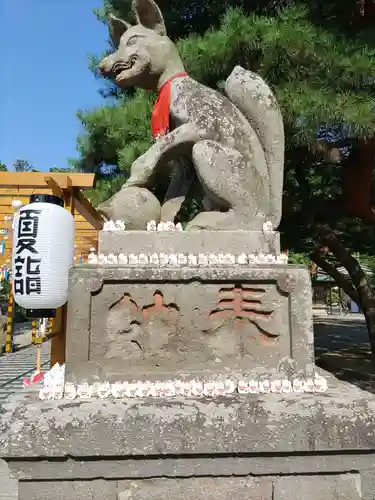 竹駒神社の狛犬